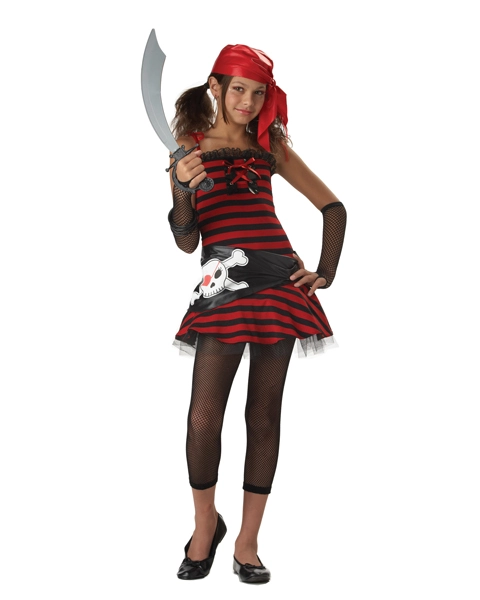 Pirate Cutie Costume For Tween