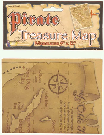 Treasure Map Accessory