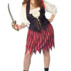 Buccaneer Bride Plus Size Adult Costume