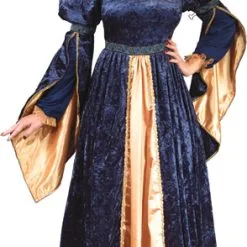 Blue Maiden Princess Adult Costume