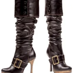 Sexy Buckle Pirate Boots