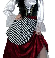 Plus Size Deluxe Pirate Wench Costume