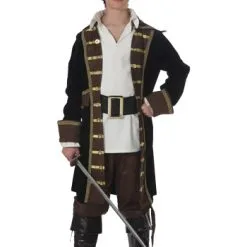 Teen Realistic Pirate Costume