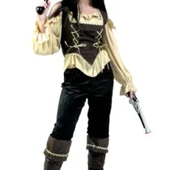 Womens Rustic Pirate Costume